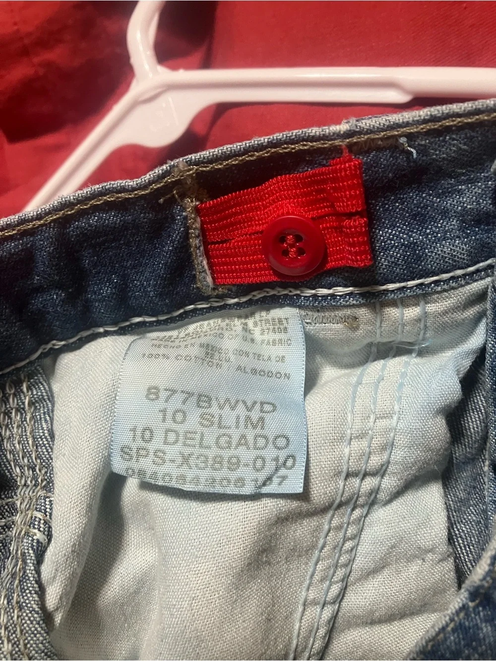 Wrangler Kids Blue Denim Jeans